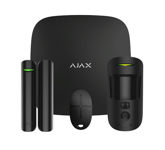 Комплект беспроводной сигнализации с фото верификацией тревог и поддержкой LTE Ajax StarterKit Cam Plus
